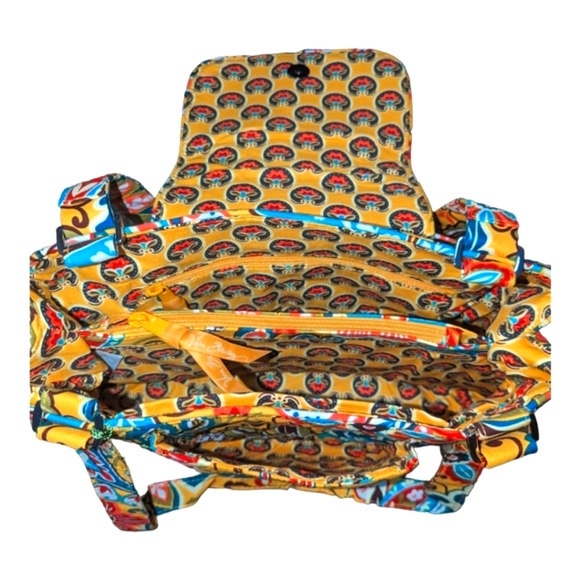 RETIRED NWT Vera Bradley Edie Satchel Purse Bag in floral Provencal pattern HTF - Picture 7 of 13